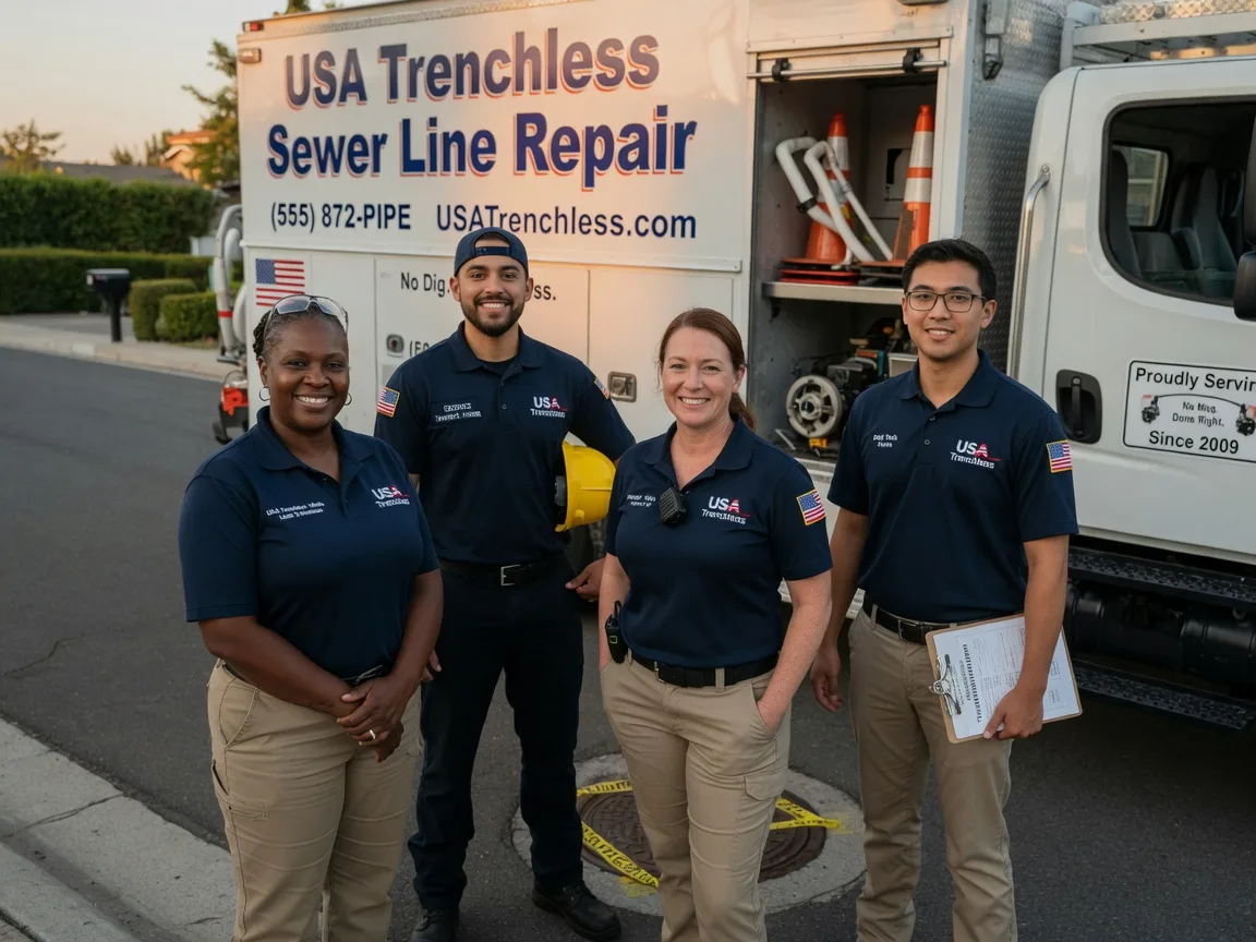 Sewer Line Repair company in Elkhart, TX